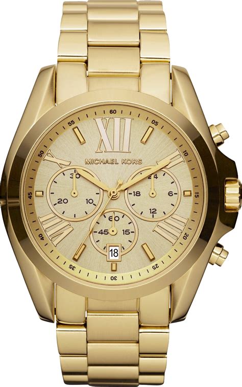 michael kors bradshaw watch gold